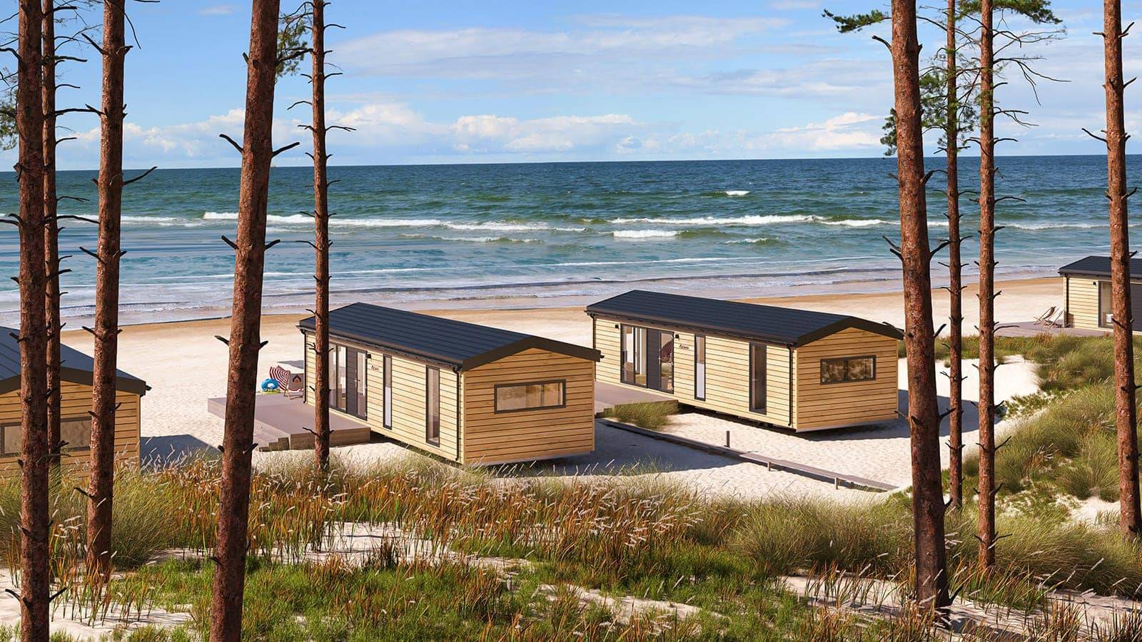 Mobilný dom A – pri pláži, variant 7