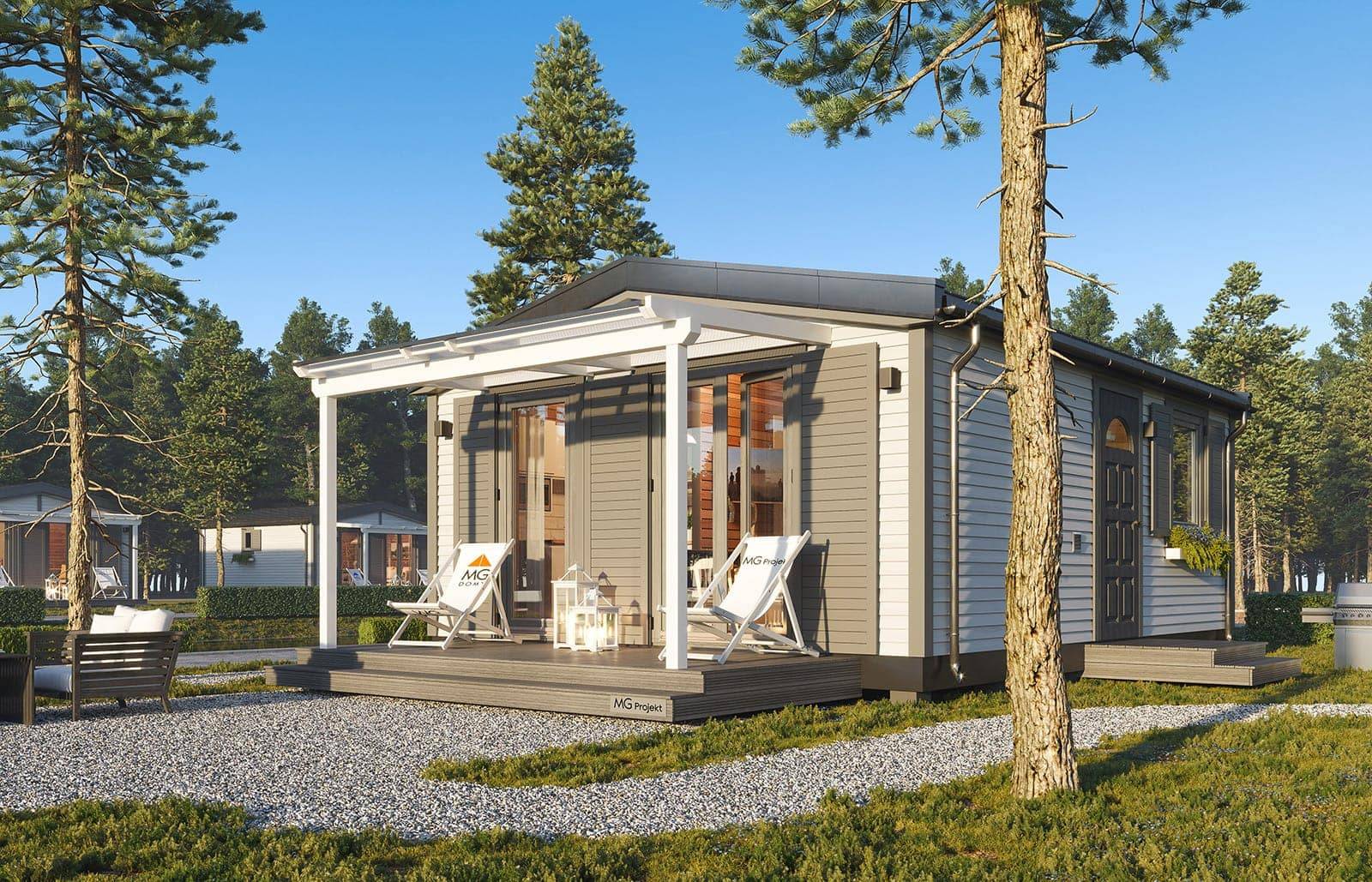 Modulový dom MG1 – exteriér