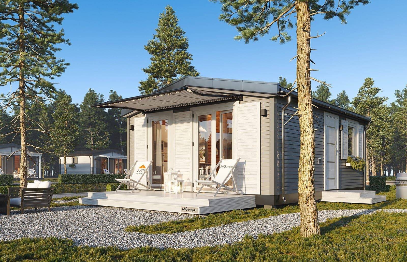 Modulový dom MG1 – exteriér