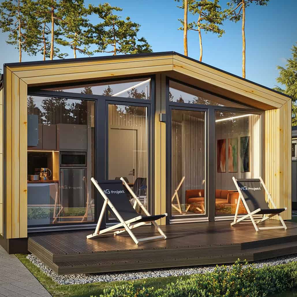 Mobilný dom F1 – exteriér 1